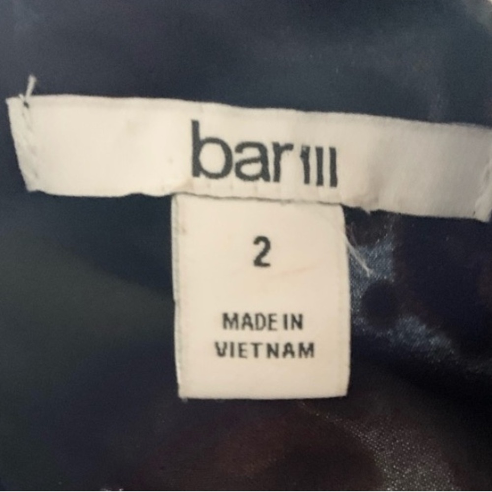 Bar III Bell-Sleeve Leopard Print Dress Size 2 - Picture 11 of 15